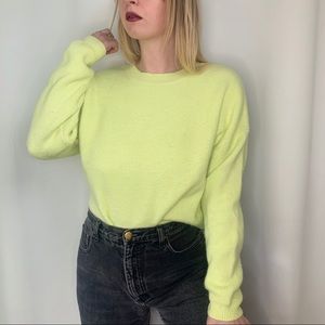 Neon Green Sweater